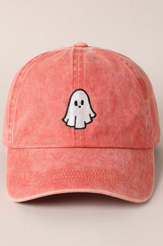 THE CUTE GHOST HAT IN ORANGE