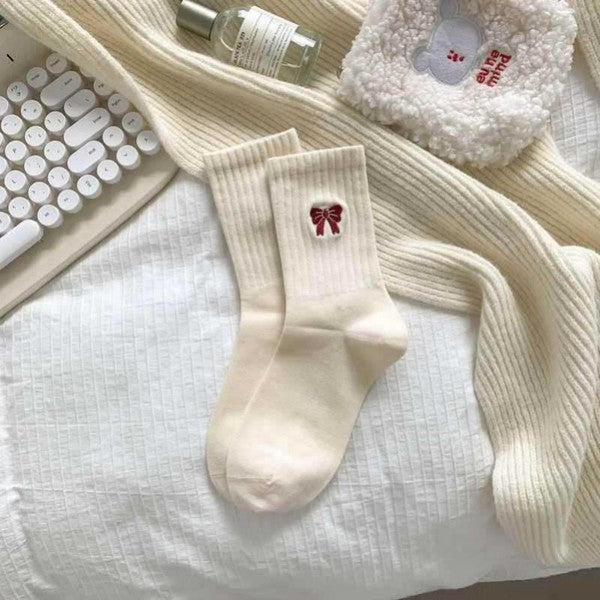 THE BOW HALF CREW SOCKS