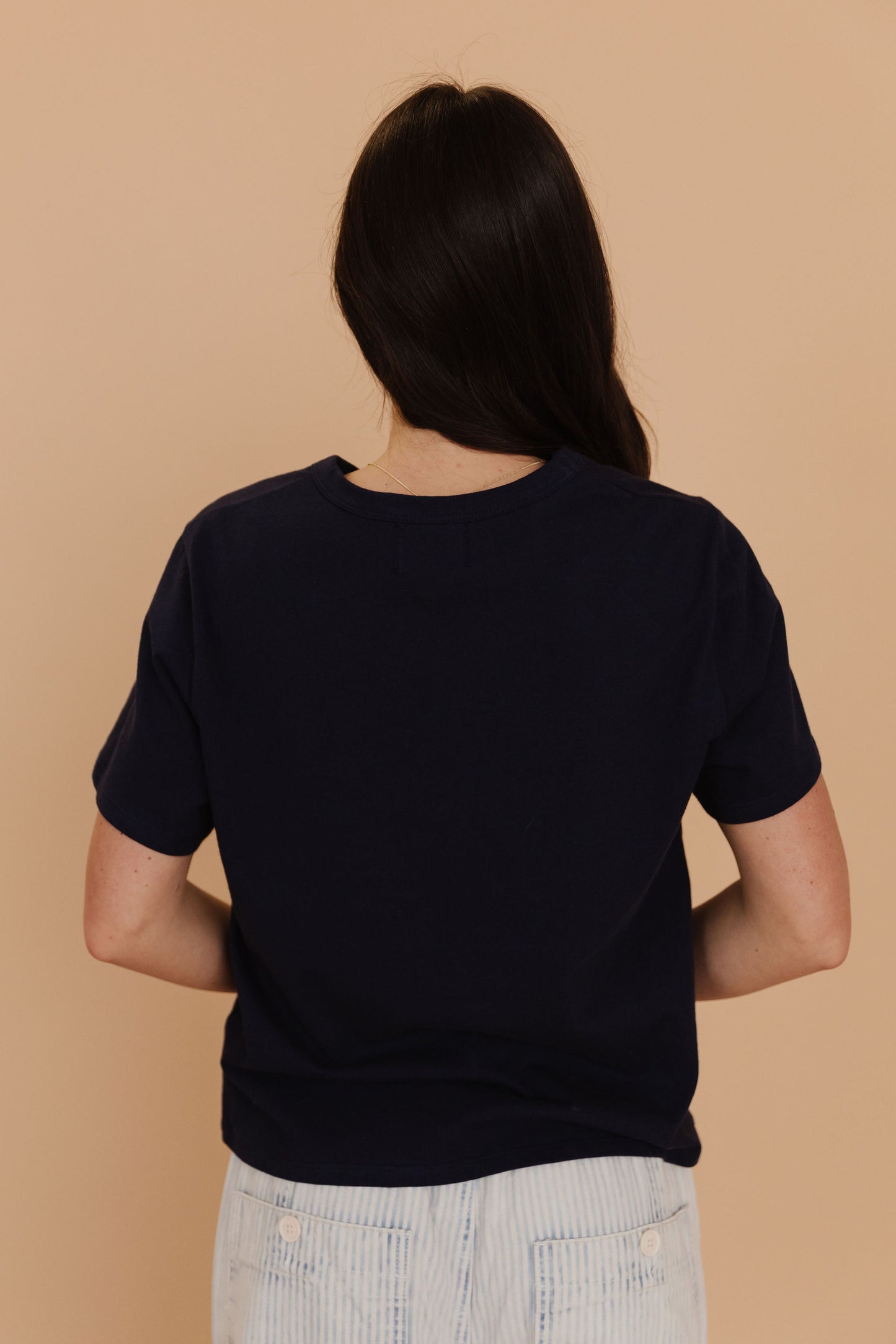 THE JULES TEE IN MIDNIGHT