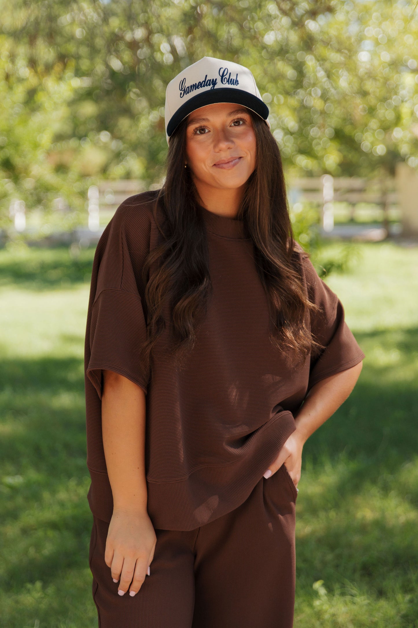 THE CADEN LOUNGE SET IN MOCHA