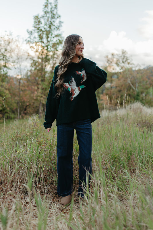 THE MALLARD DUCK SWEATER IN GREEN