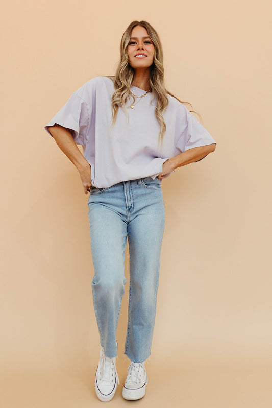 THE EVERYDAY TEE IN LAVENDER