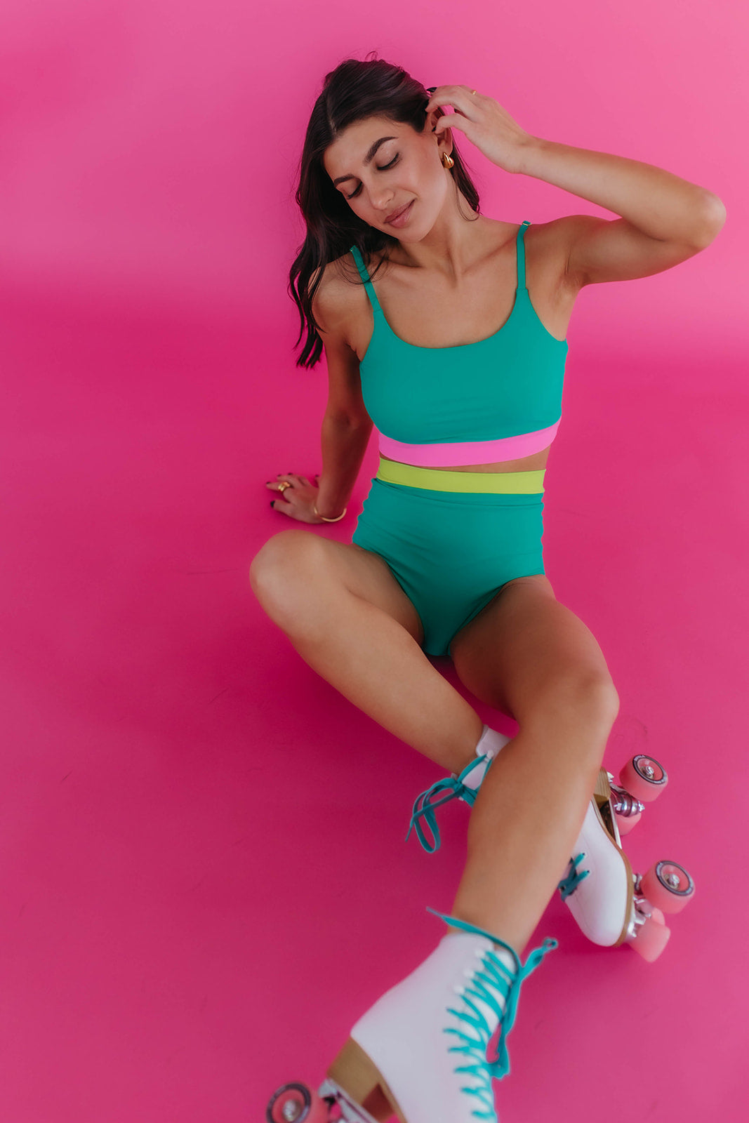 MIAMI TWO PIECE IN ELECTRIC SUMMER BY PINK DESERT