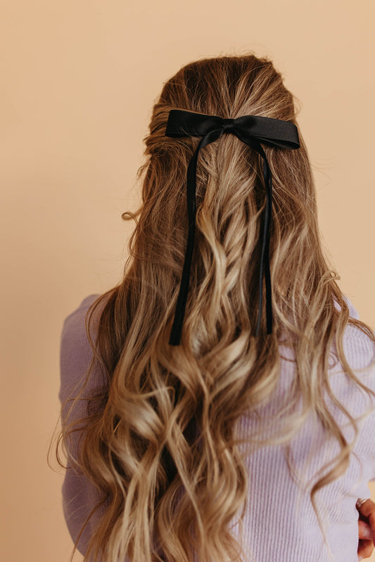 THE BALLERINA BOW HAIR CLIP (4 COLORS)