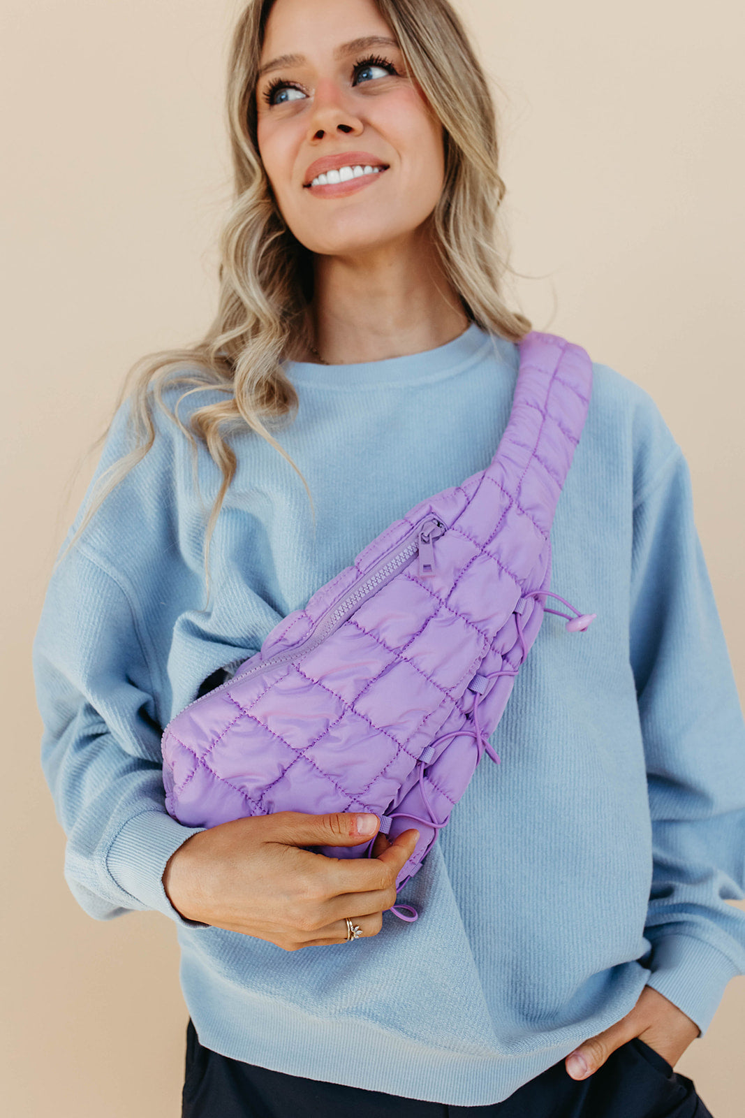 THE QUILTED SLING BAG (3 COLORS)