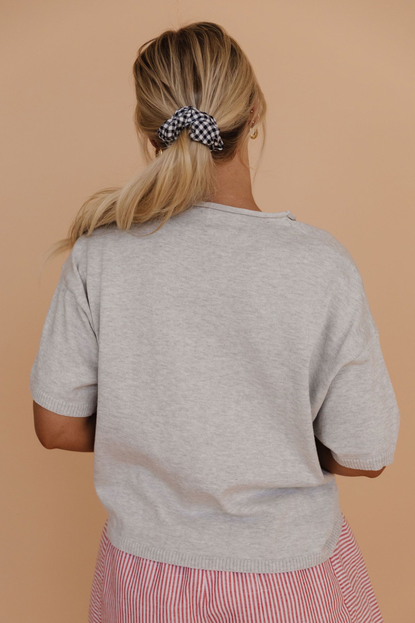 THE JORDAN KNIT CARDIGAN IN HEATHER