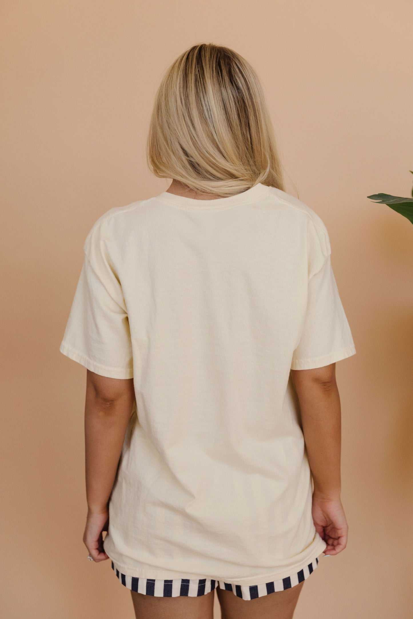 THE CORAL REEF OVERSIZED TOP IN FRENCH VANILLA