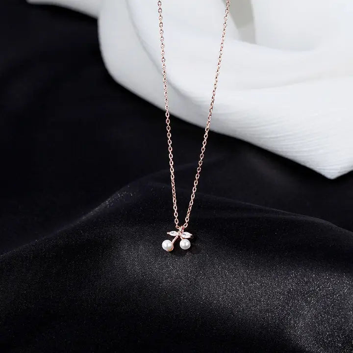THE PEARL CHERRY NECKLACE