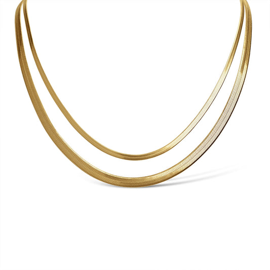THE ESSENTIAL HERRINGBONE CHOKER