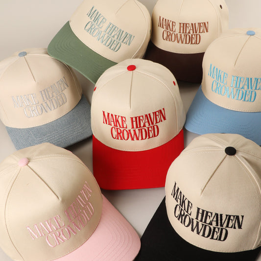 THE MAKE HEAVEN CROWDED HAT IN BLUE