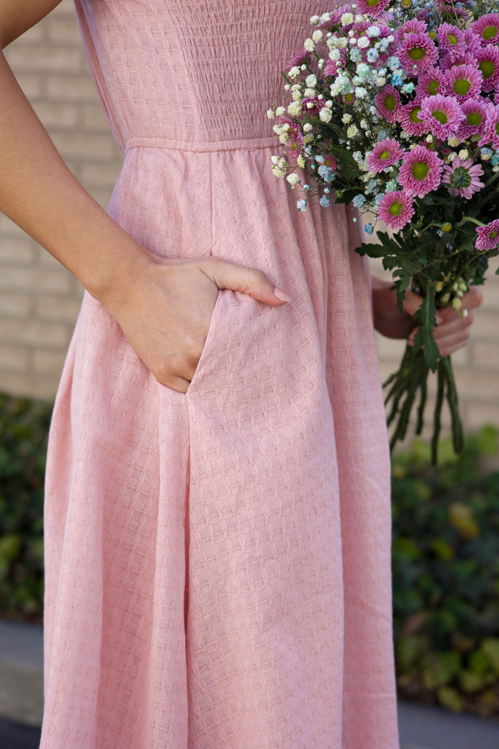 THE WITNEY DRESS IN MAUVE