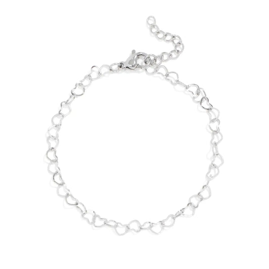 THE HEART CHAIN BRACELET