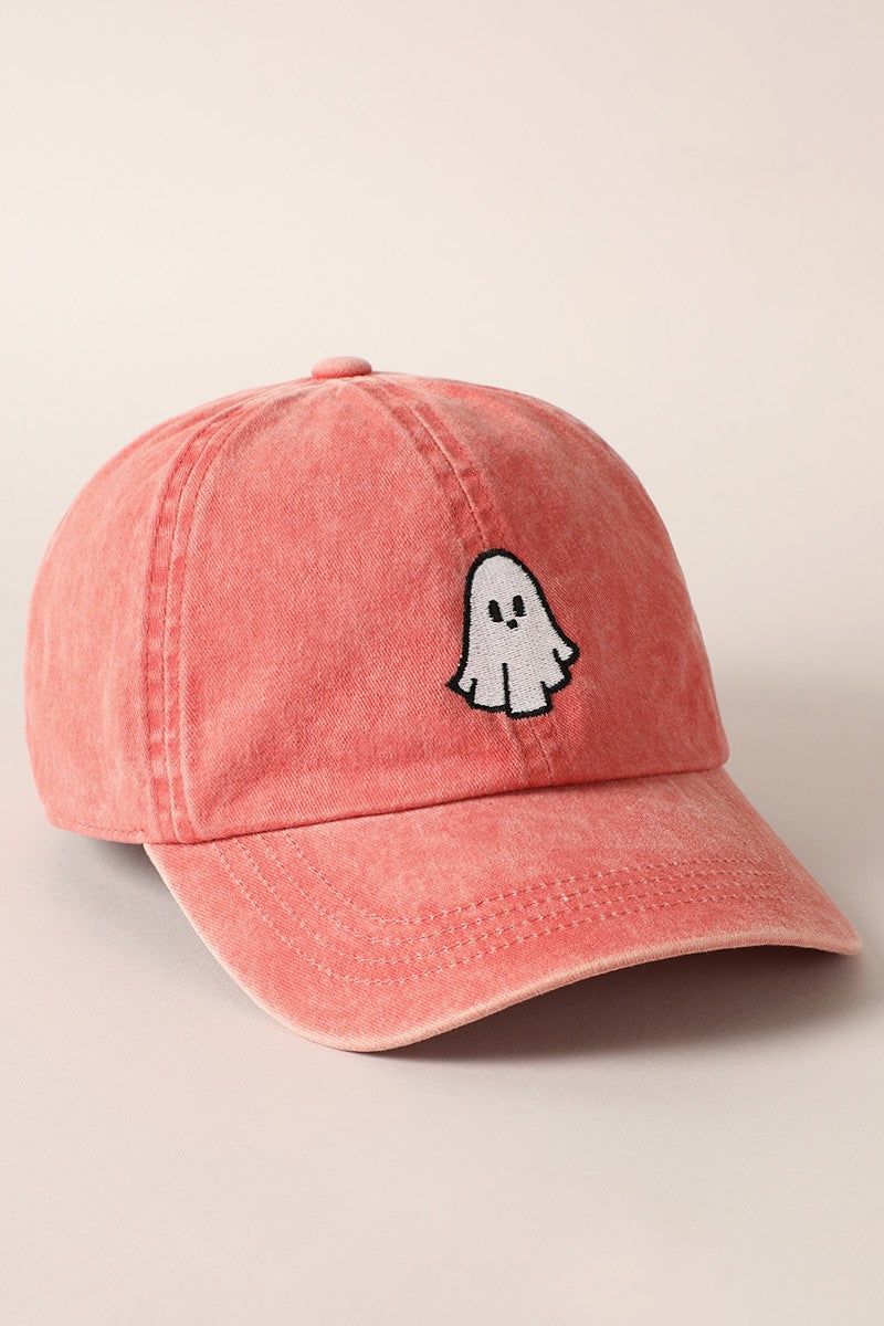 THE CUTE GHOST HAT IN ORANGE