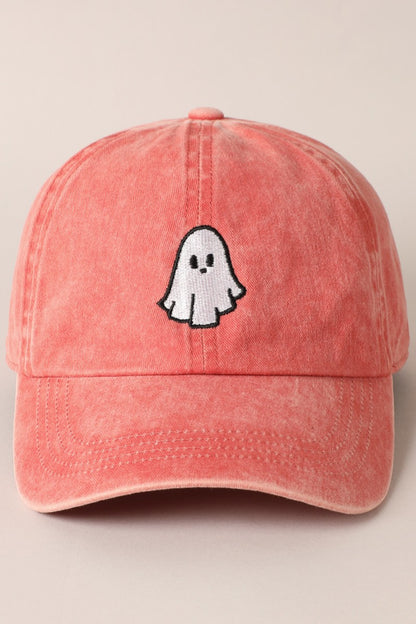 THE CUTE GHOST HAT IN ORANGE