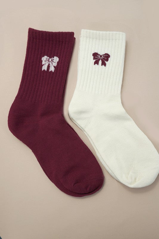 THE BOW HALF CREW SOCKS