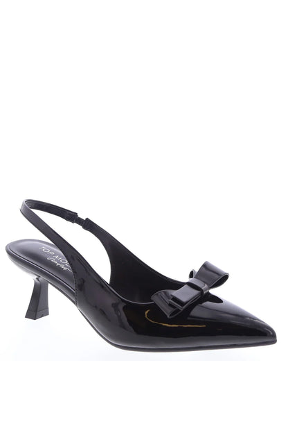 THE VIVI KITTEN HEEL IN BLACK