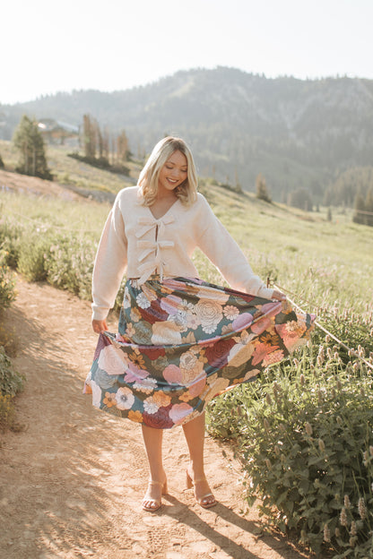 THE CLARA SWEATER IN CREAM