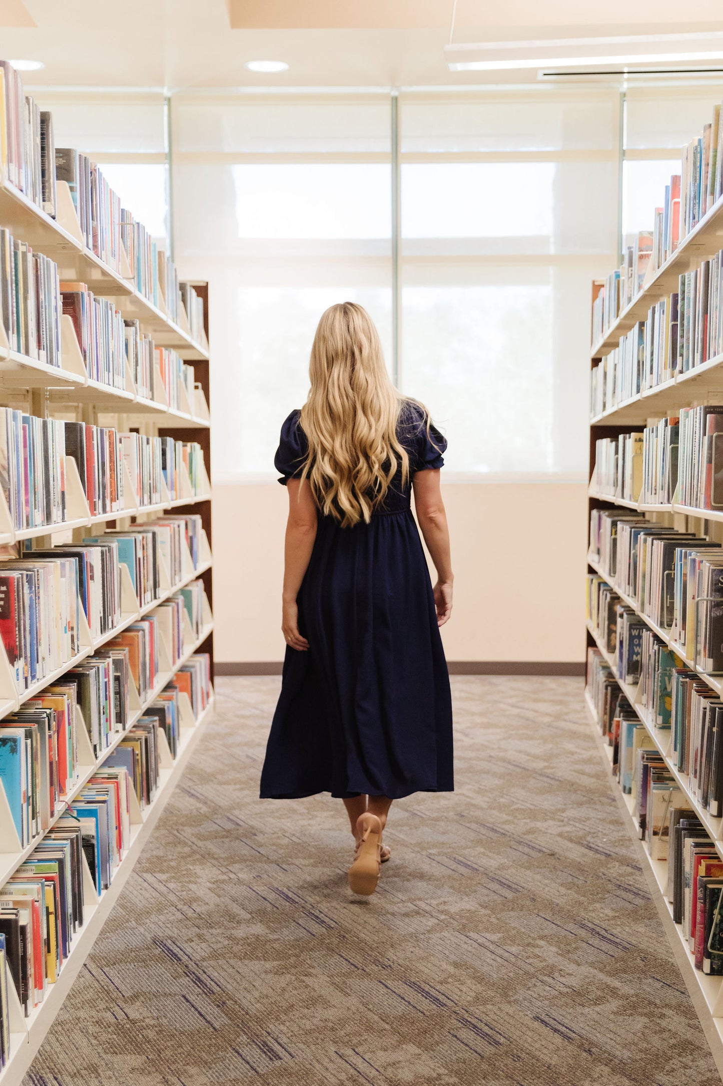 THE SHANIA TIE FRONT MAXI DRESS IN NAVY