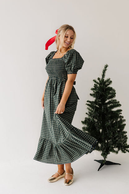 THE DARCI MARIE DRESS IN HUNTER BY PINK DESERT