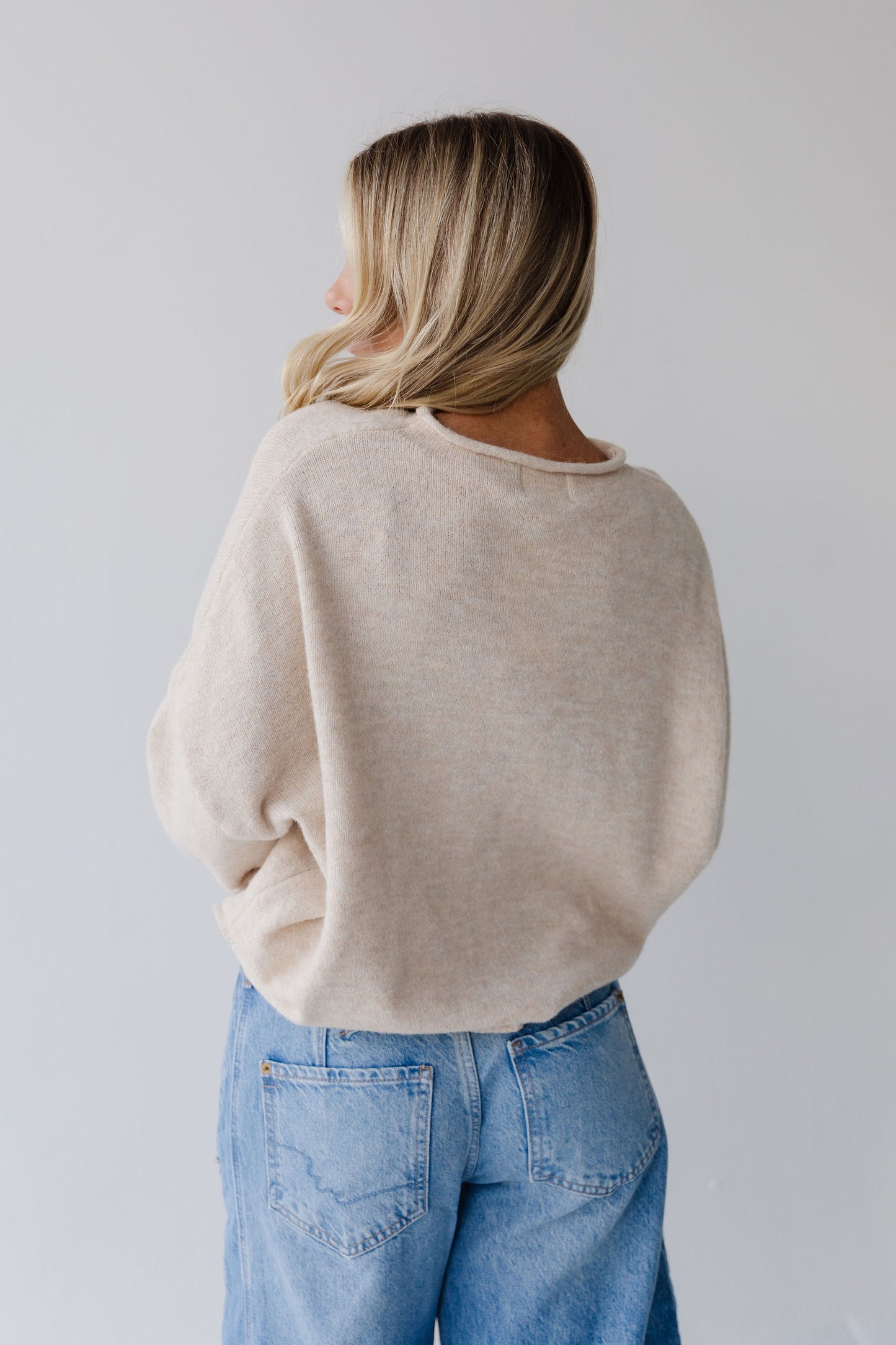 THE CAMPBELL CARDIGAN IN NATURAL