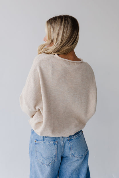 THE CAMPBELL CARDIGAN IN NATURAL