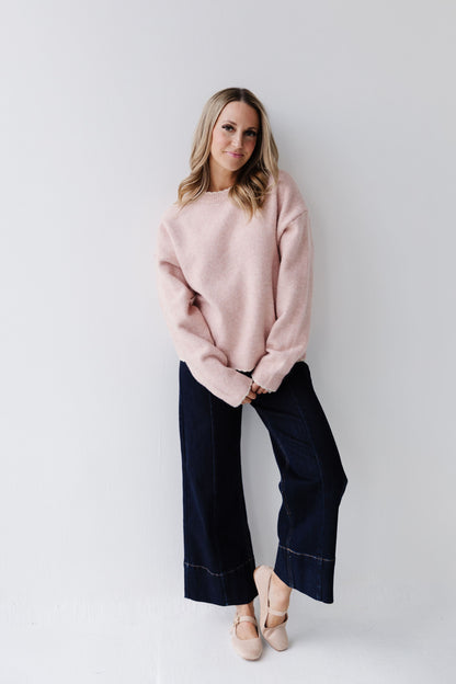 THE AVALYN WIDE LEG SEAM DETAIL JEANS