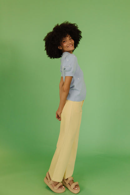 JBD WIDE LEG JEANS IN SUNSHINE