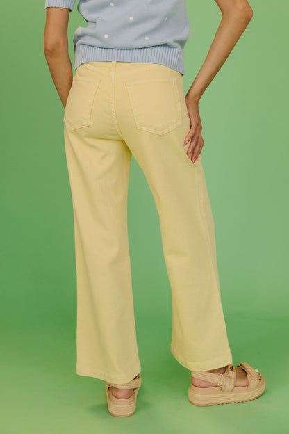 JBD WIDE LEG JEANS IN SUNSHINE