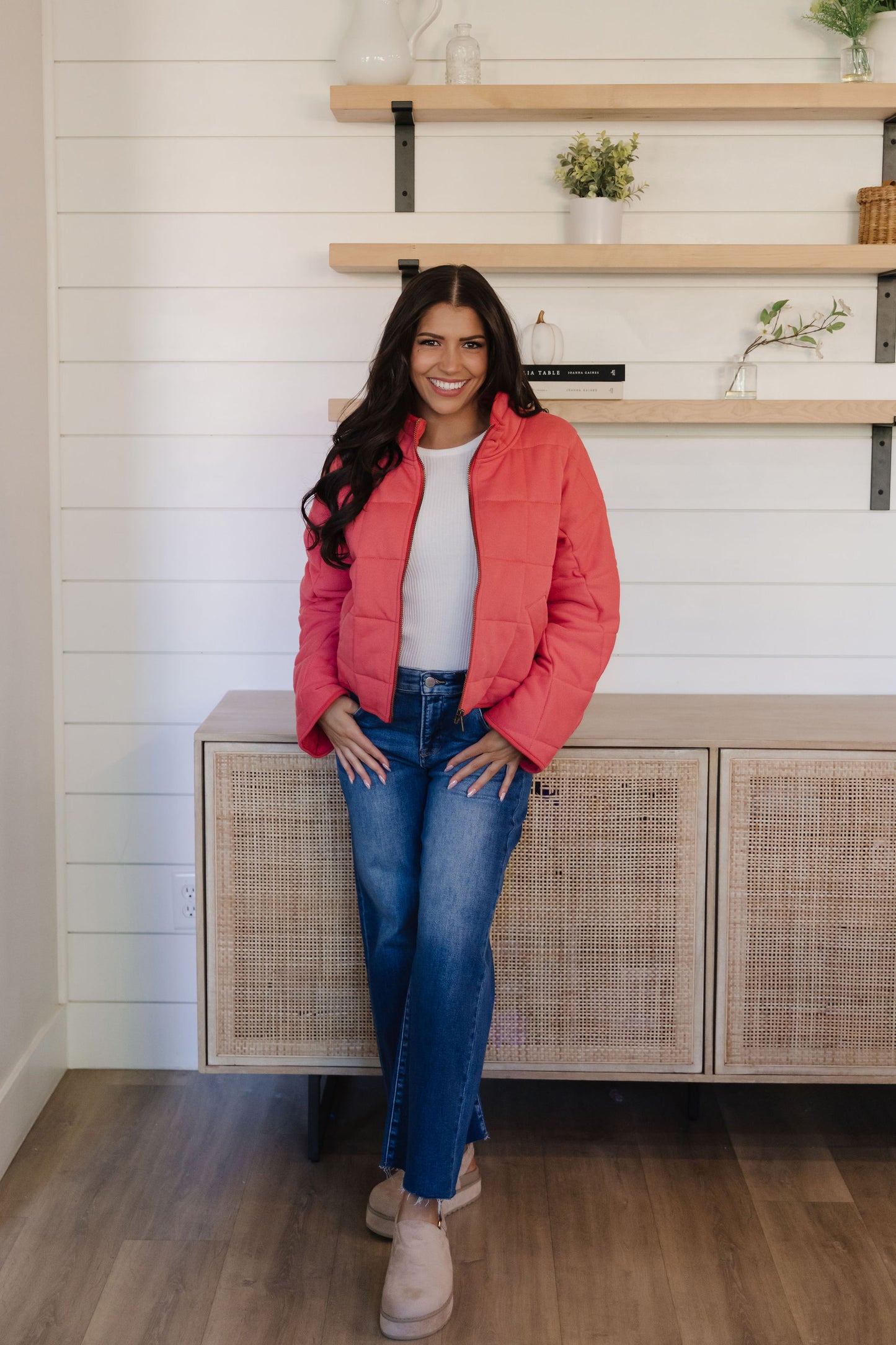 THE JULIA MID-RISE WIDE LEG JEANS IN DARK WASH