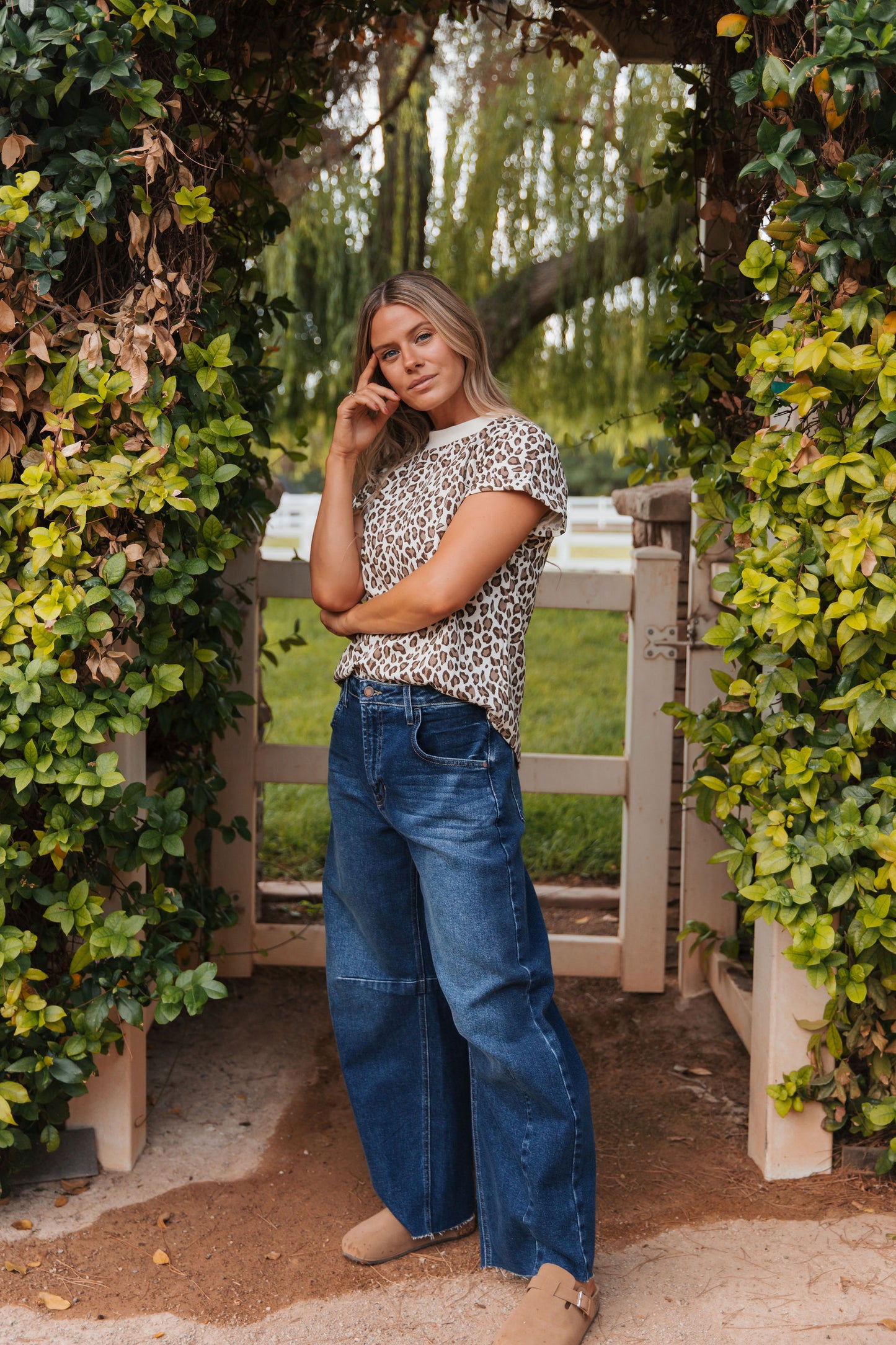 JBD BARREL JEANS IN DARK DENIM