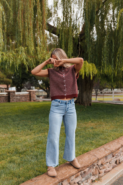THE MEGAN MIDRISE RAW HEM JEANS