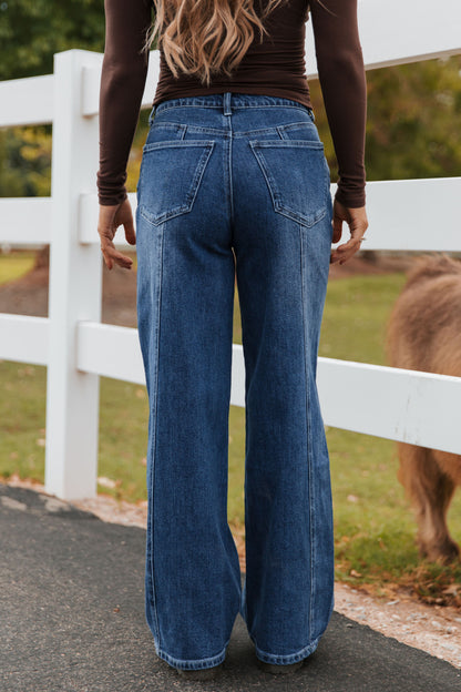 THE WINSLET WIDE LEG STRAIGHT JEAN