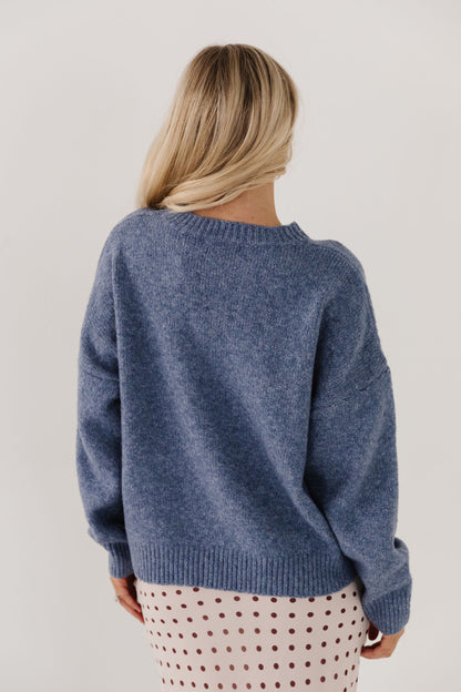 THE HARLEY HOUND SWEATER IN BLUE