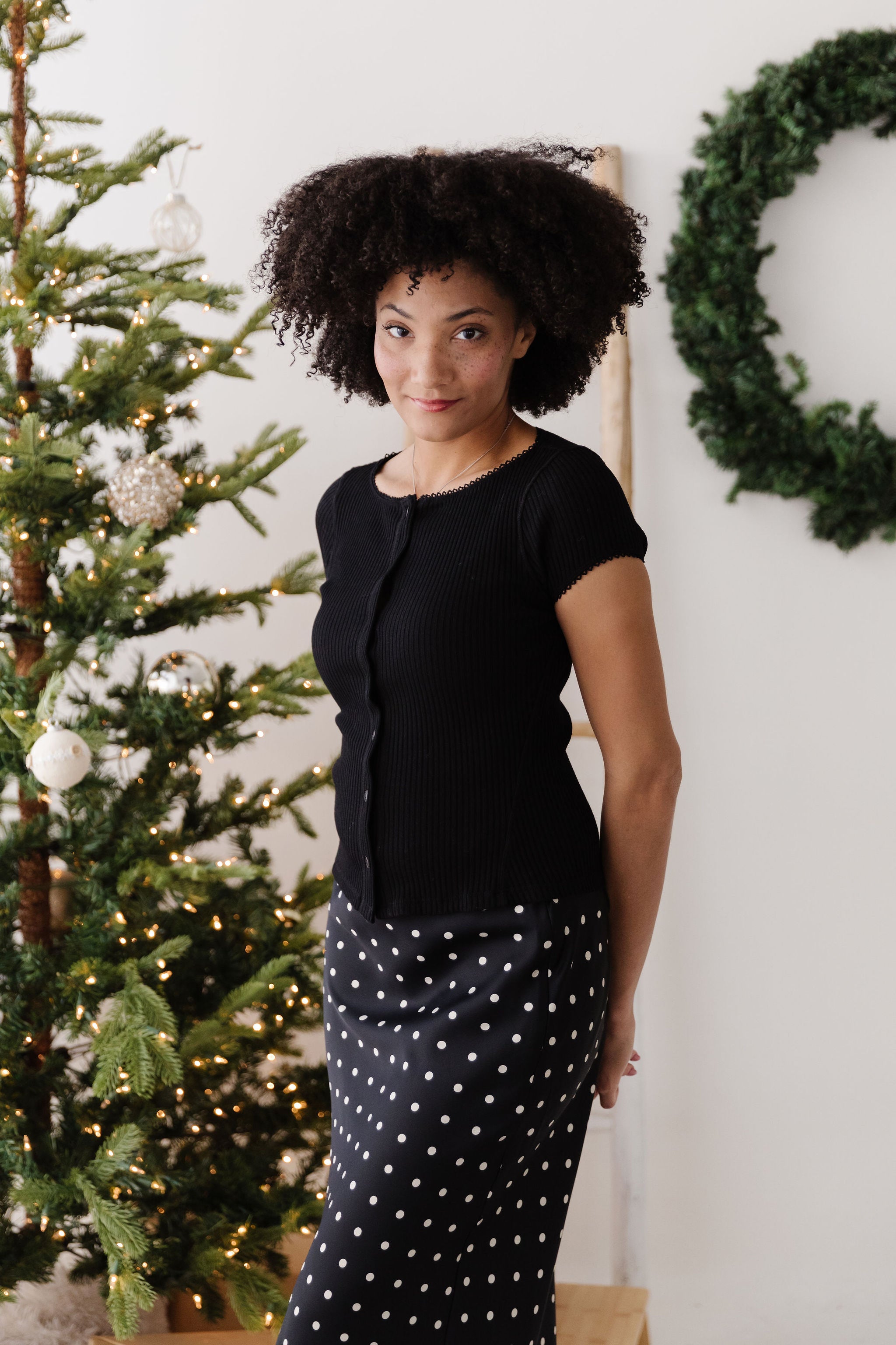 FREE PEOPLE MOST WANTED CARDI IN BLACK – Pink Desert