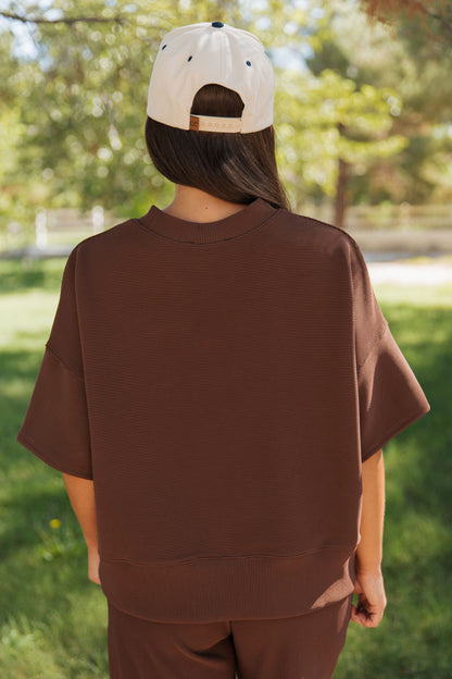 THE CADEN LOUNGE SET IN MOCHA