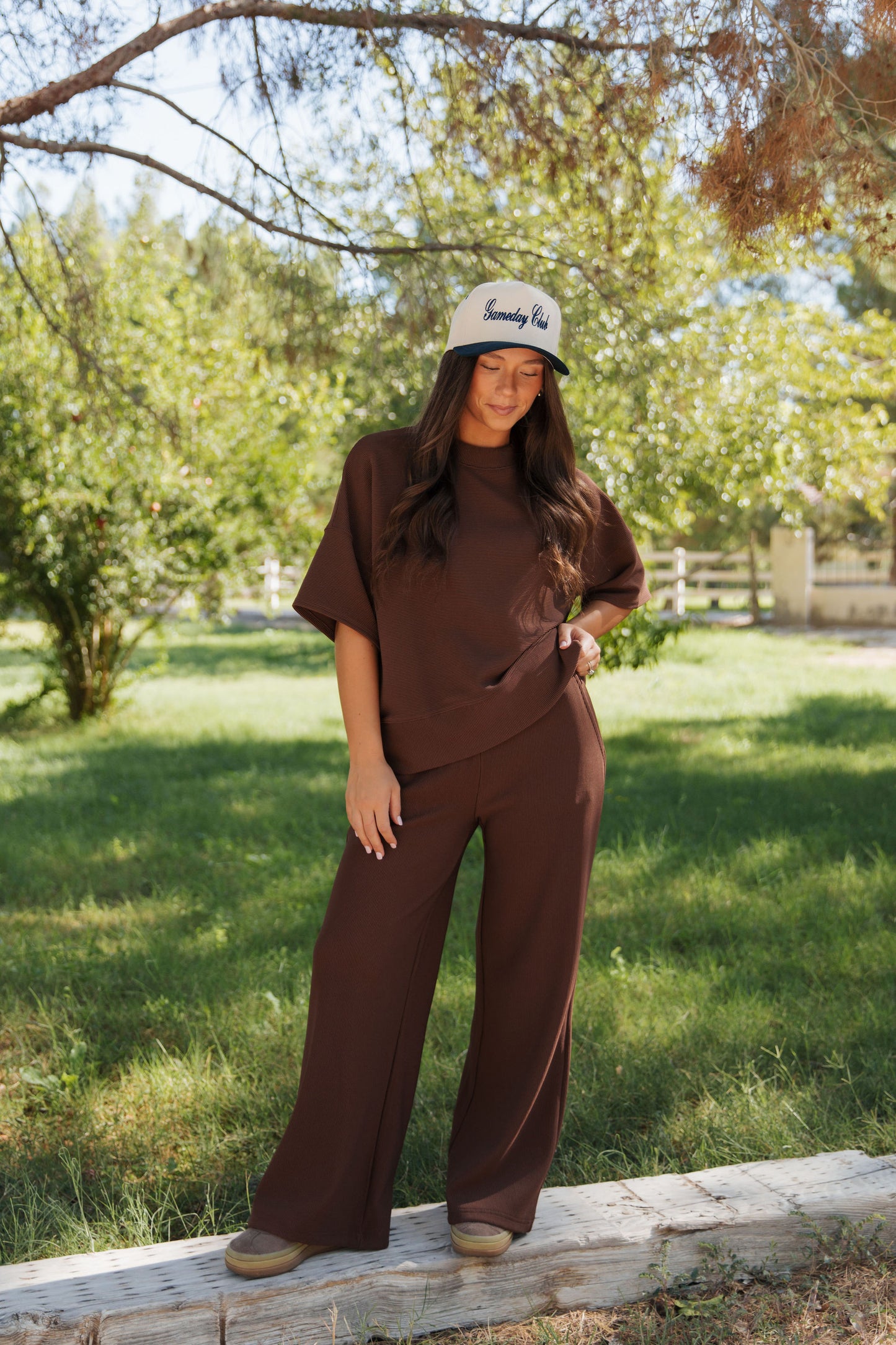 THE CADEN LOUNGE SET IN MOCHA