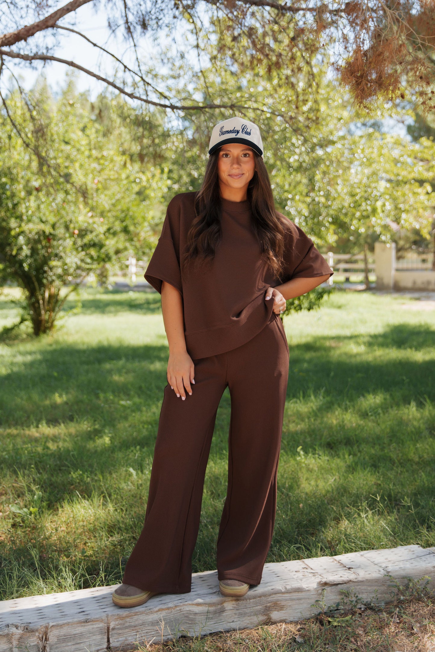 THE CADEN LOUNGE SET IN MOCHA