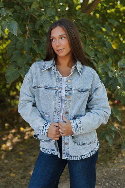 THE SELAH VINTAGE DENIM JACKET
