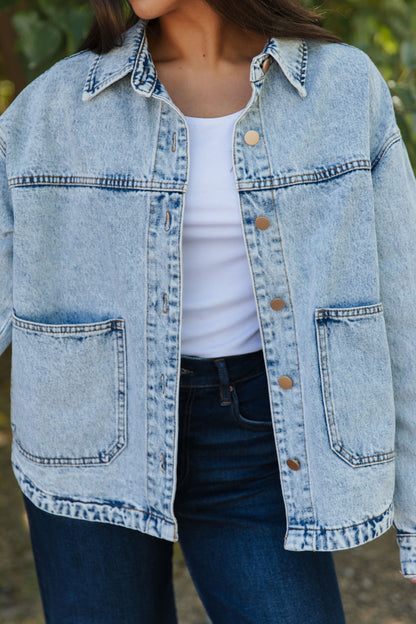 THE SELAH VINTAGE DENIM JACKET