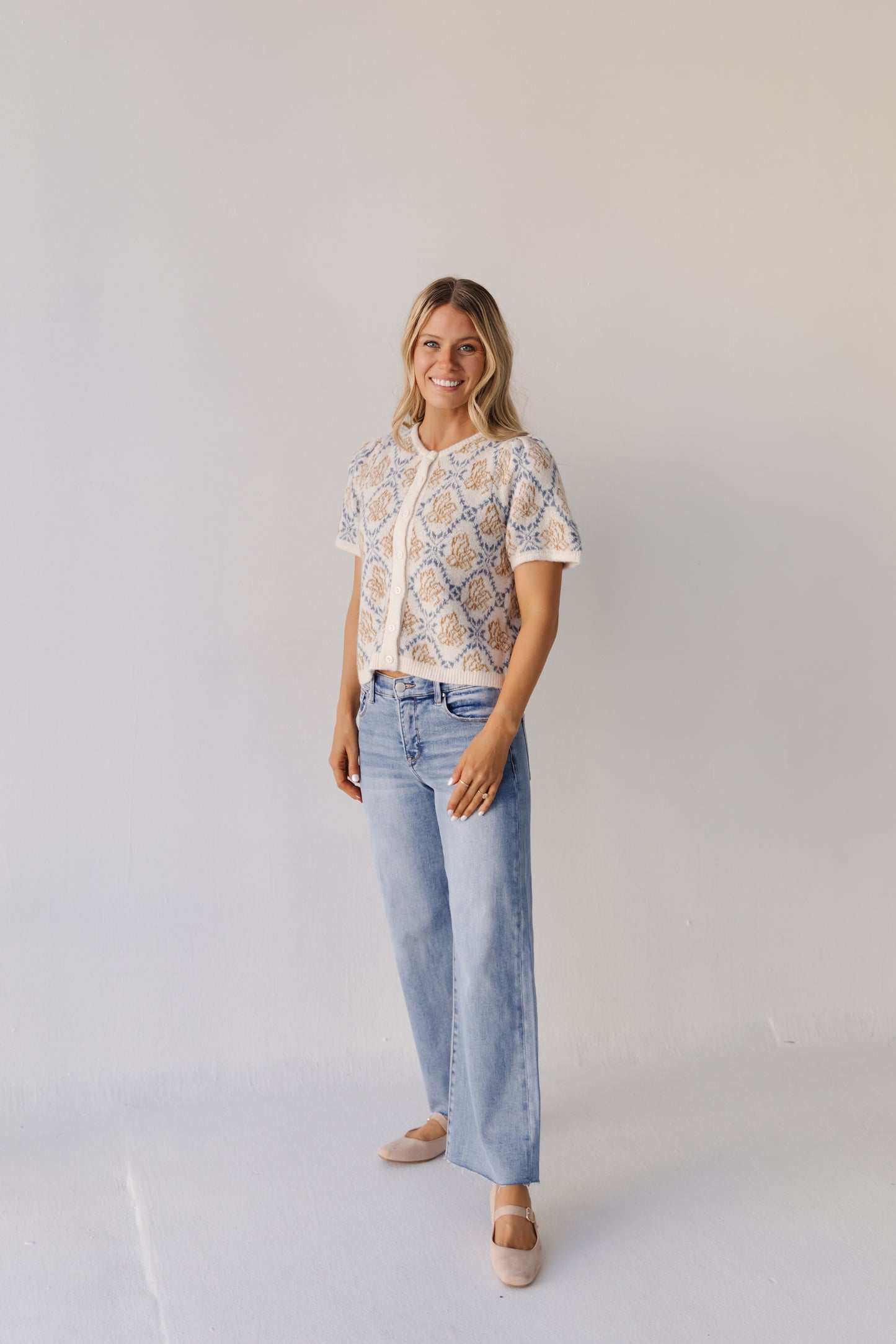 THE JULIA MID-RISE WIDE LEG JEANS IN MEDIUM WASH