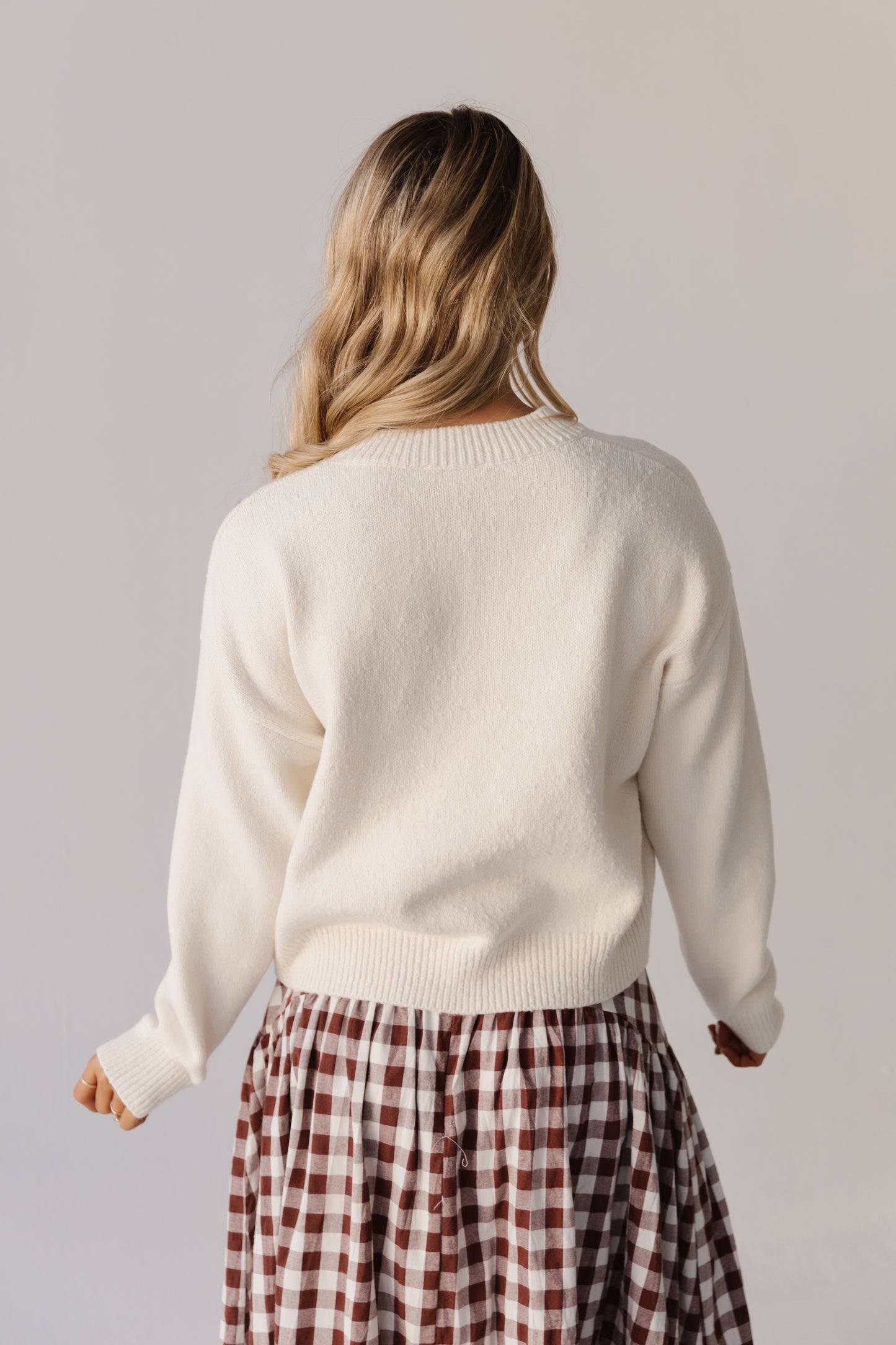 THE BUNCH OF BANANAS SWEATER IN CREAM