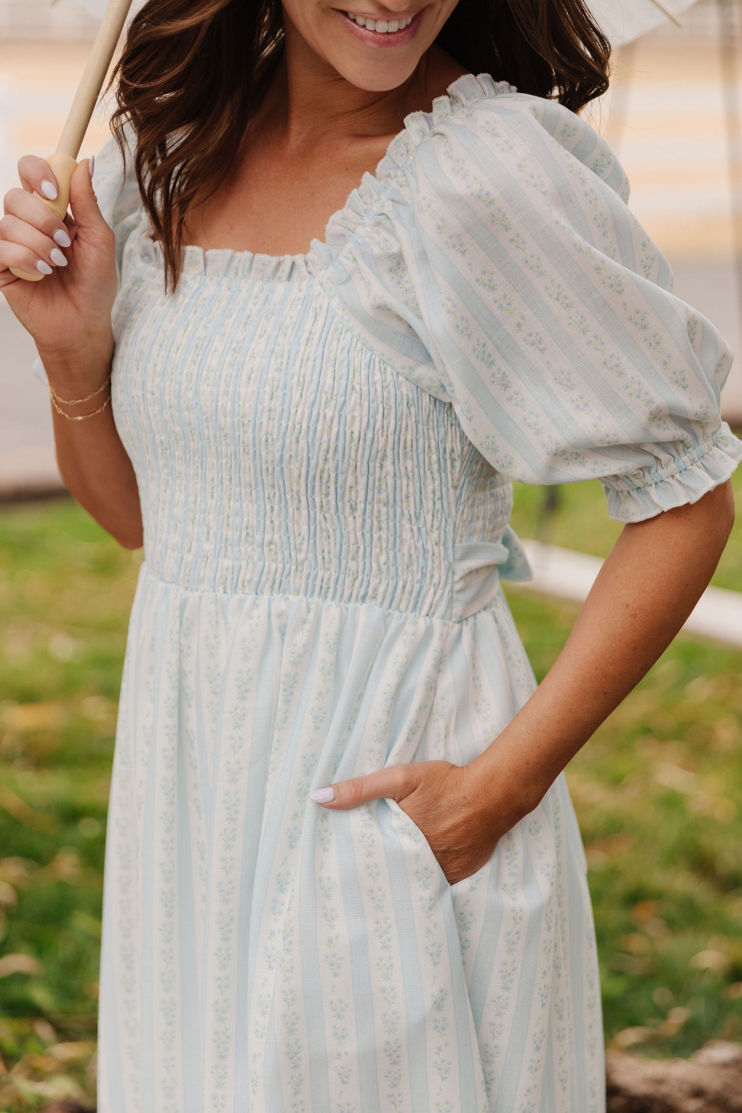 THE DARCI MARIE DRESS IN PRIMROSE BY PINK DESERT