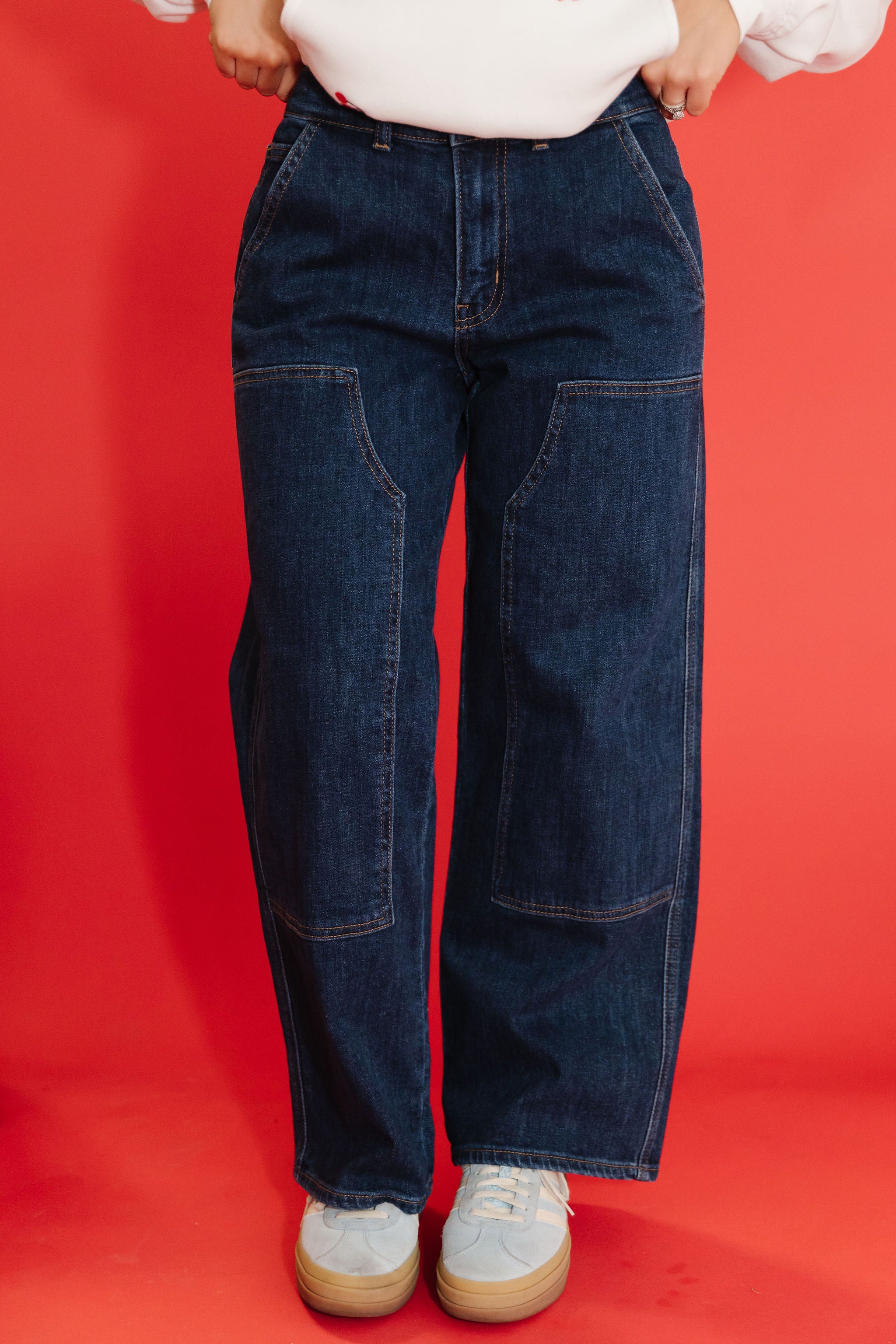 JBD GARDEN JEAN IN DARK DENIM – Pink Desert