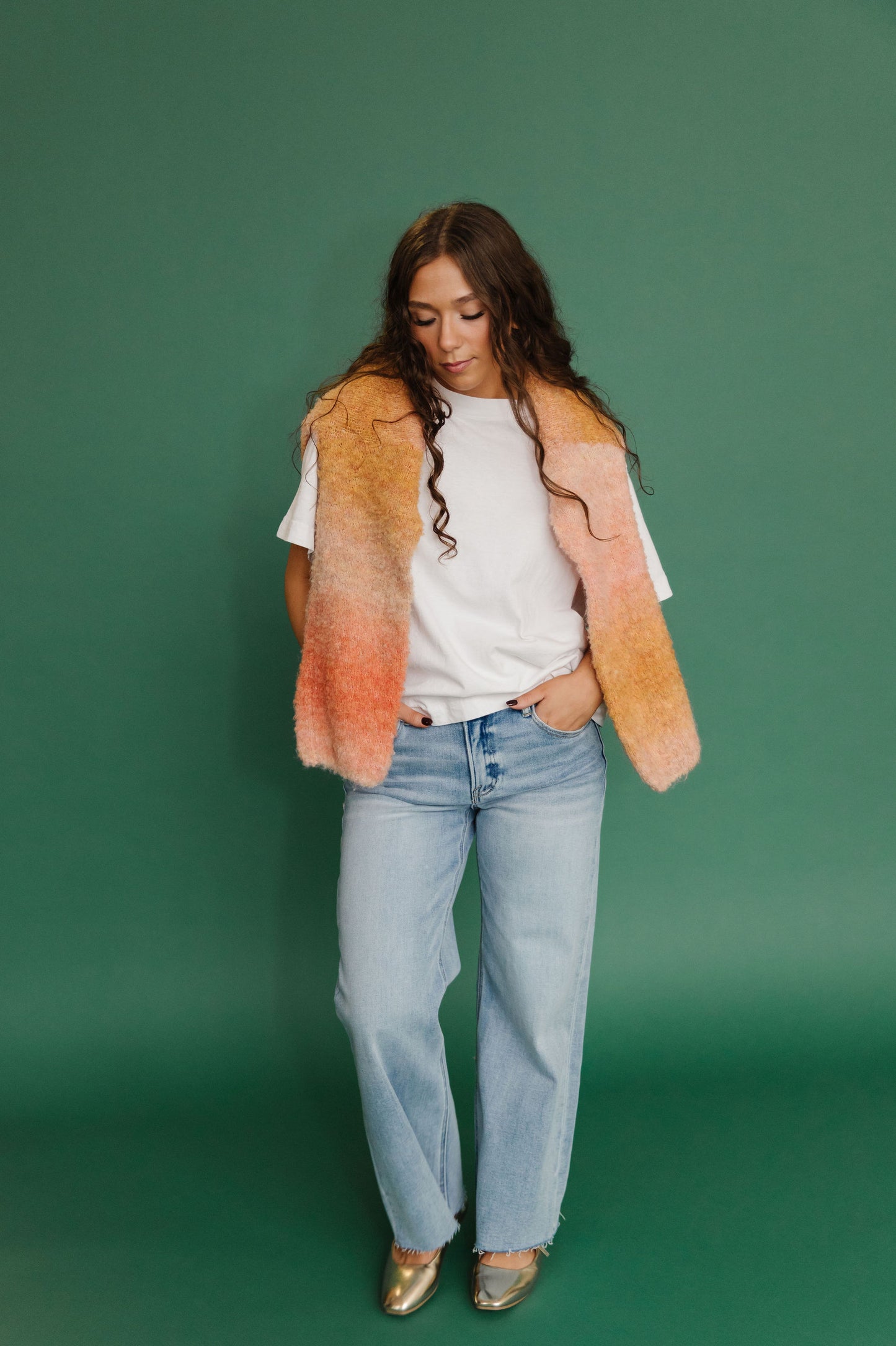 THE CALISTA SWEATER IN SUNSET