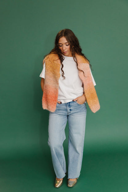 THE CALISTA SWEATER IN SUNSET