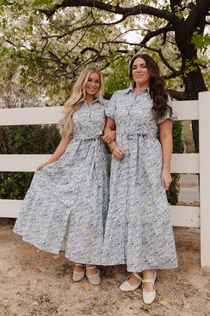 THE EDELWEISS DRESS IN LAVENDER BLOOM BY PINK DESERT