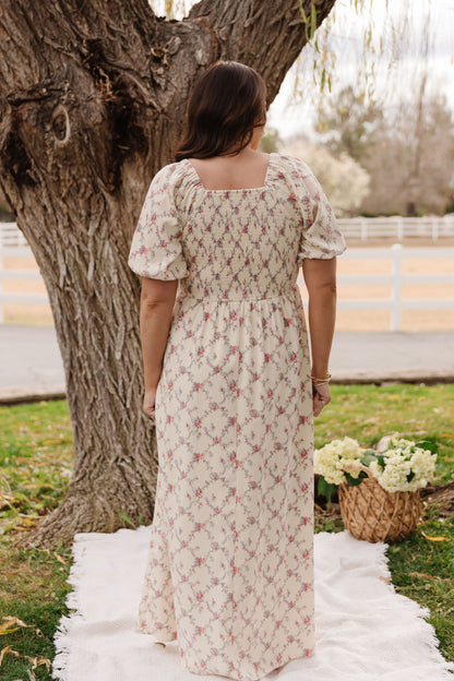 THE EMMY LOU DRESS IN BLUSHING MEADOW BY PINK DESERT