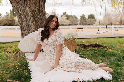 THE EMMY LOU DRESS IN BLUSHING MEADOW BY PINK DESERT