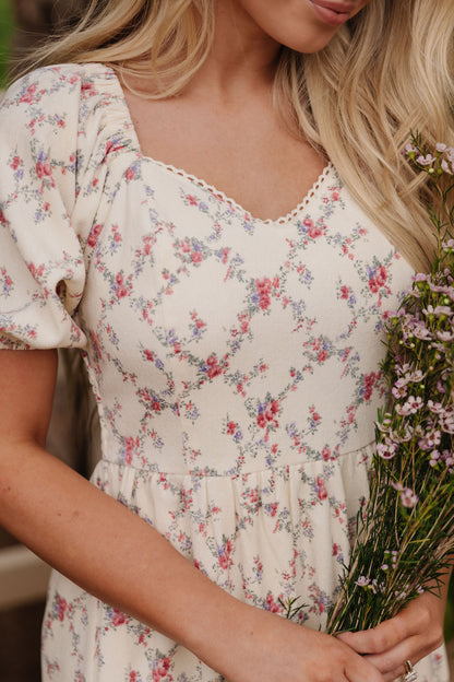 THE EMMY LOU DRESS IN BLUSHING MEADOW BY PINK DESERT