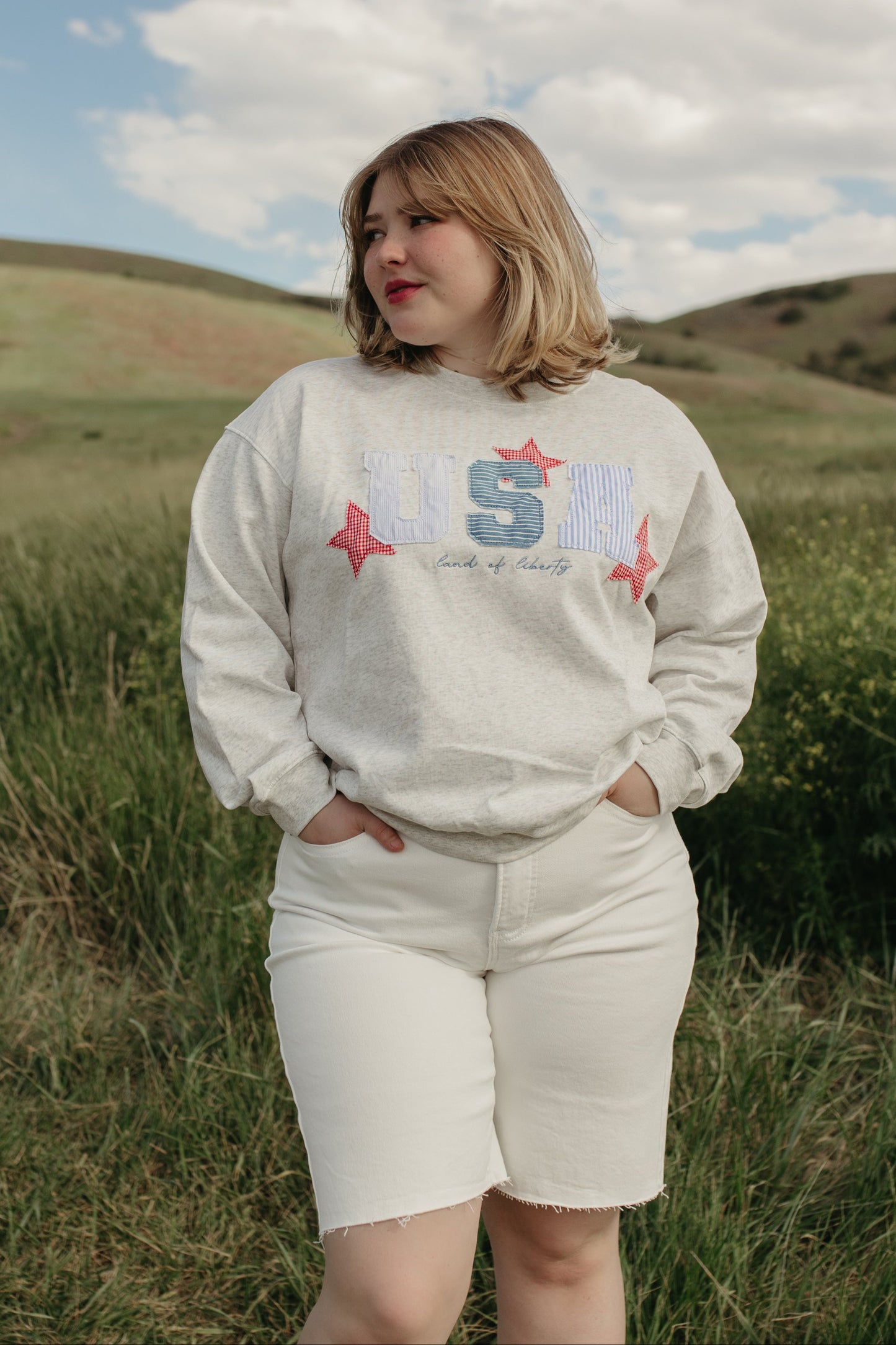 THE LIBERTY USA LONG SLEEVE